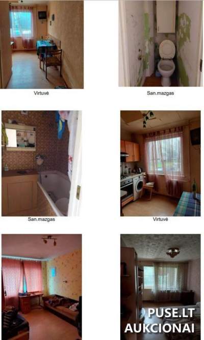 Butas Klaipėdoje Naikupės g. 9A, 1-as aukštas, 52000 EUR pradinė kaina, parduodamas aukcione