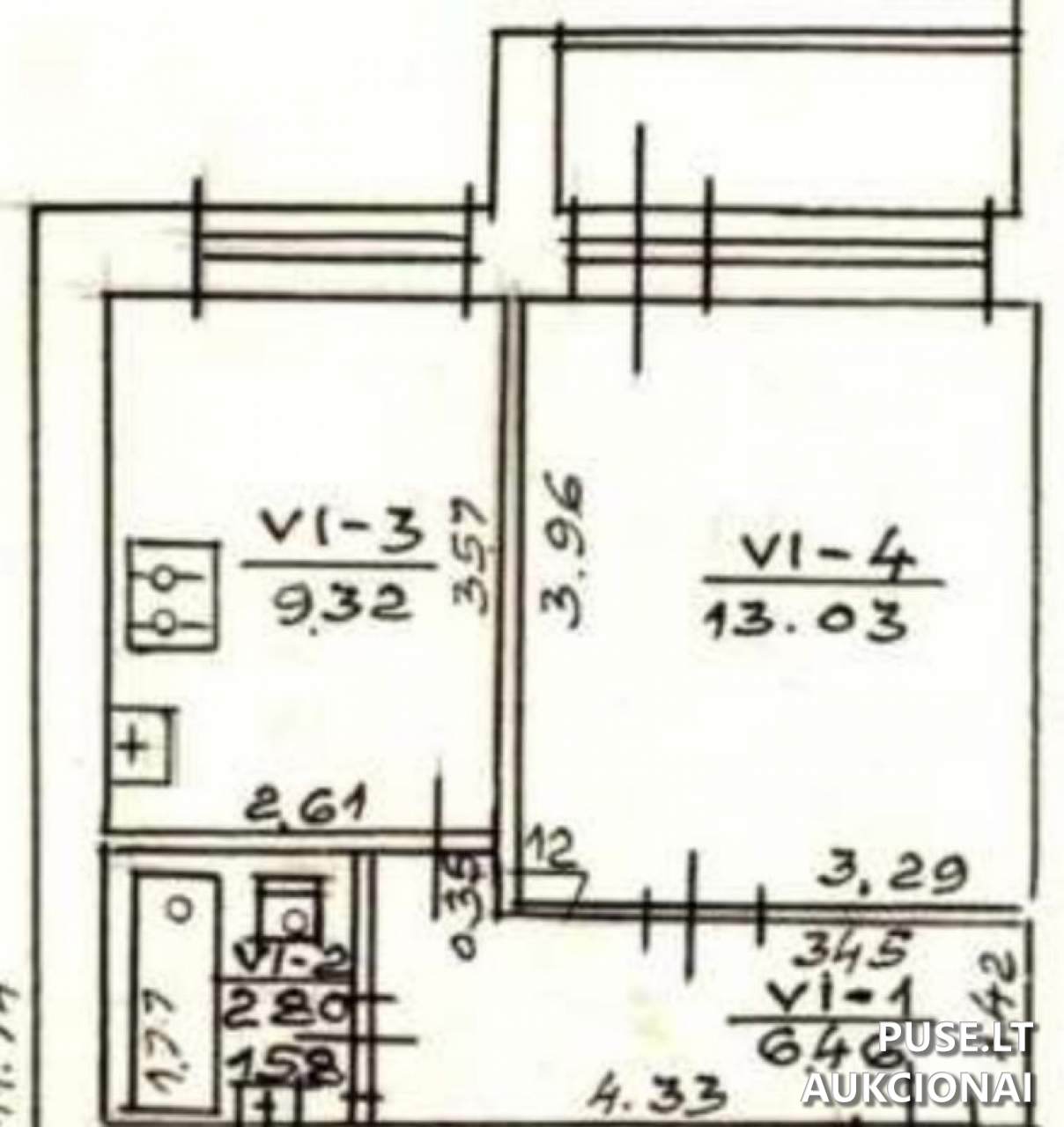 Butas Patalpos/Butai Nevėžio g. 6A, 54331 Babtai, Babtų sen., Kauno r. sav. 7
