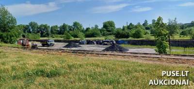 Krovinių terminalo aikštelė Jonavoje, Ąžuolų g. 18, pradinė kaina 135513 EUR