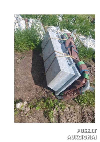 Pusiau požeminių konteinerių maišai žaliosioms atliekoms 3 kub. m. Klaipėdos rajone pradinė kaina 1332 EUR