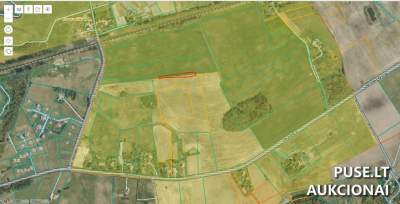 Žemės sklypas Plungės rajone, Kaspariškės kaime, parduodamas aukcione nuo 750 EUR