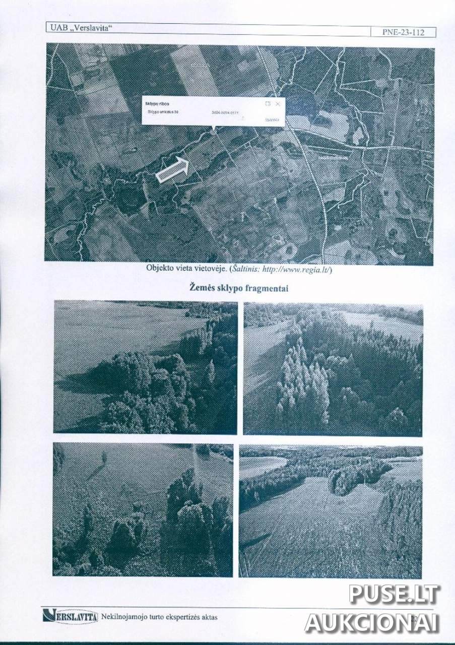 Žemės sklypas Sklypai Kurtiniai, Debeikių sen., Anykščių r. sav. 1