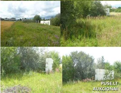 Žemės sklypas su nebaigto statinio pamatais Šiaulių r. sav. prie 3096 EUR pradinės kainos