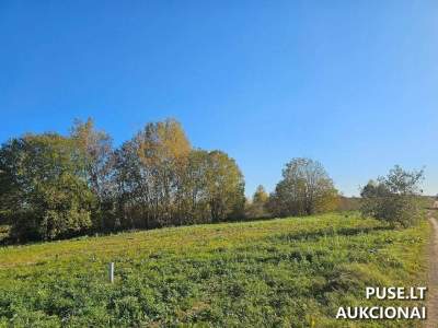 Žemės ūkio paskirties sklypas Grikieniuose, Vilniaus r., 4.94 ha, su nebaigtu statyti namu - 113680 EUR