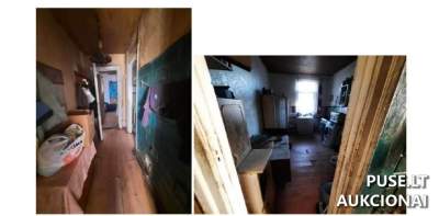 1/4 buto dalis Radviliškyje, S. Daukanto g. 14, pradinė kaina 1250 EUR - Antstolio aukcionas