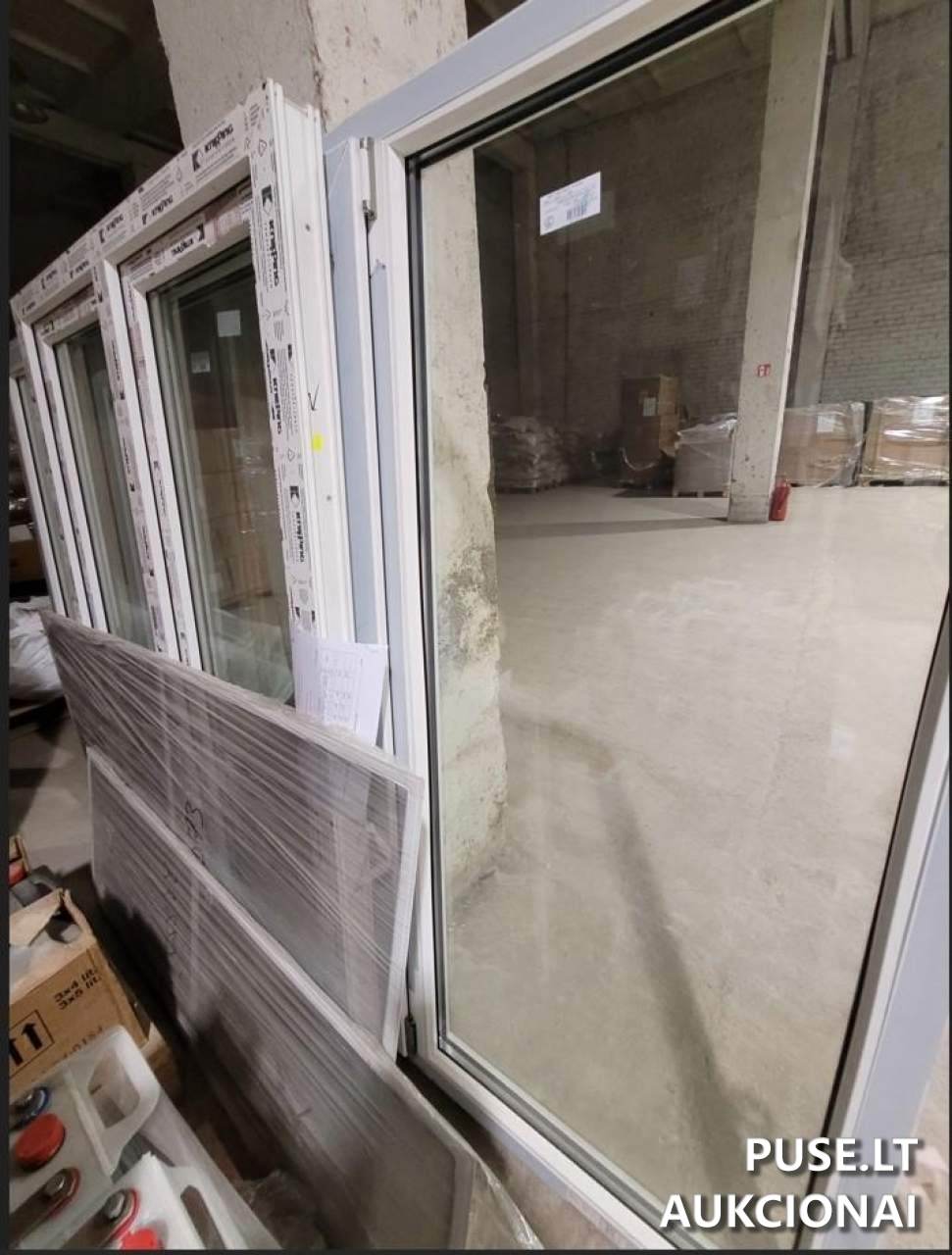 Plastikiniai langai (2 vnt.) ir aliuminio rėmeliai su tinkleliu nuo uodų (2 vnt.) Kitas turtas 5