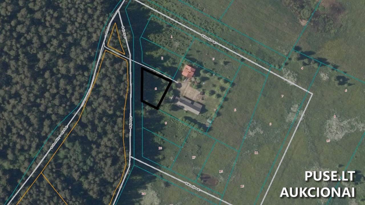Žemės sklypas Sklypai Bajorų g. 6, 55323 Svilonėliai, Užusalių sen., Jonavos r. sav. 2