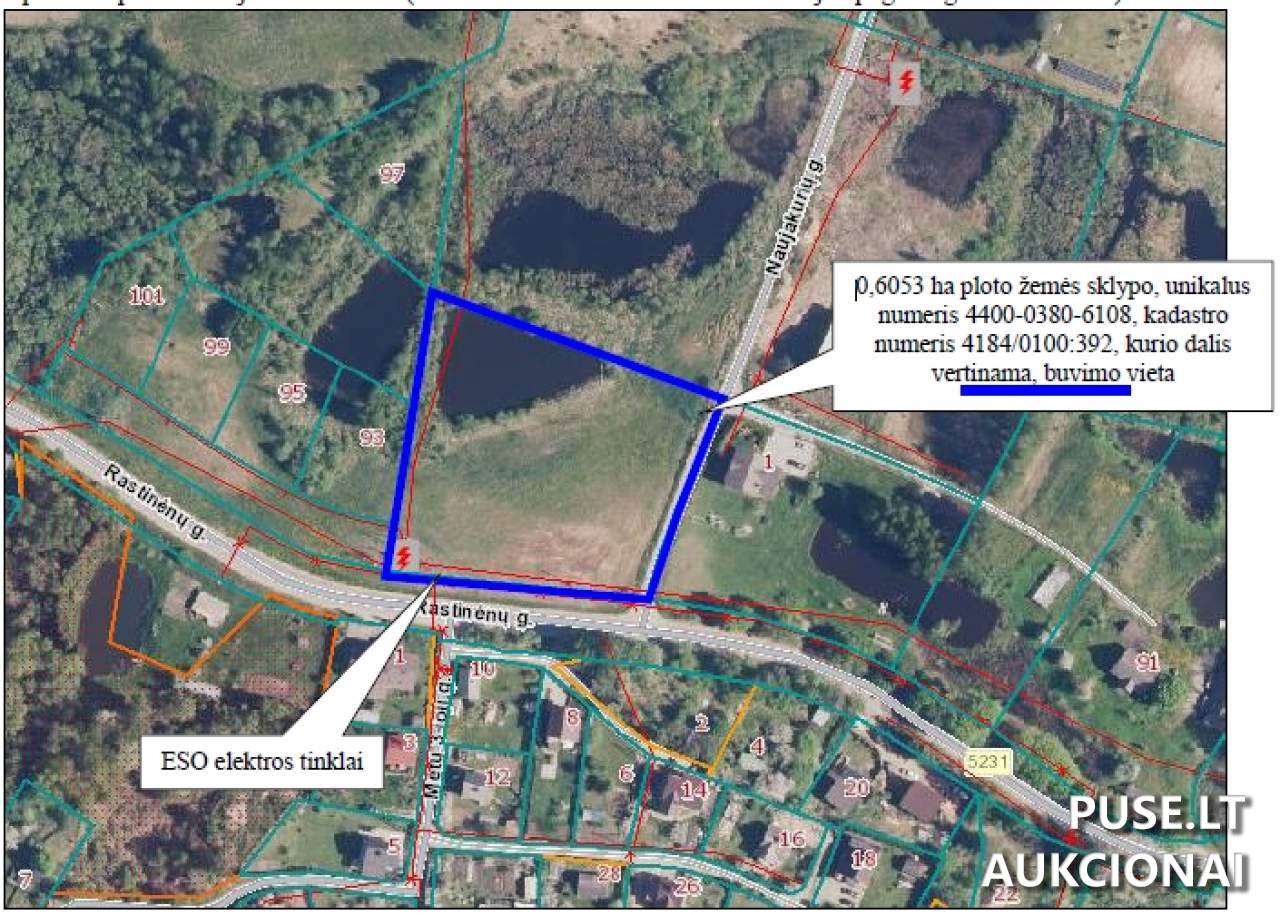 Žemės sklypas Sklypai Bubos, Sudervės sen., Vilniaus r. sav. 2