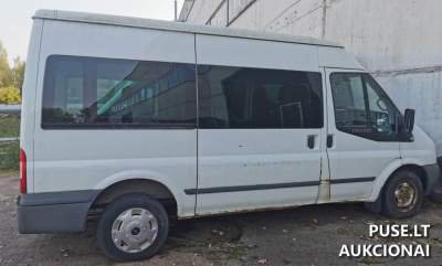 Parduodamas keleivinis mikroautobusas Ford TRANSIT/TOURNEO 2012 m. pradinė kaina 2500 EUR