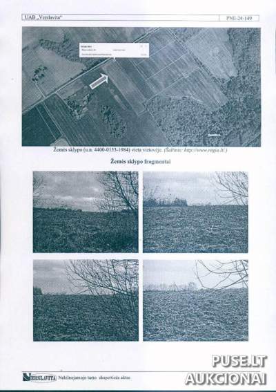 Žemės ūkio paskirties sklypas Ukmergės rajone, Pamūšio kaime, 1.05 ha, kaina nuo 3200 EUR