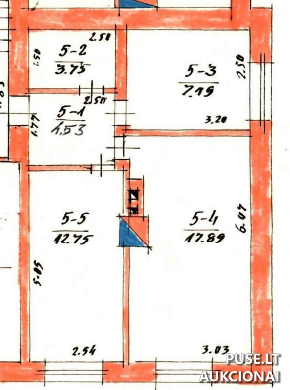 Butas Nr.5 Patalpos/Butai Voriškių g. 2, 65467 Voriškės, Matuizų sen., Varėnos r. sav. 7