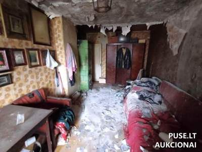 Patalpos butas su rūsiu Varėnos rajone, Voriškiuose, 46 kv.m, pradinė kaina 2400 EUR