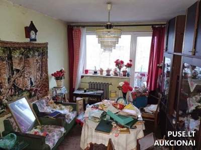 Parduodamas 1-no kambario butas su rūsiu Kėdainiuose, Rasos g. 14, pradinė kaina 31000 EUR