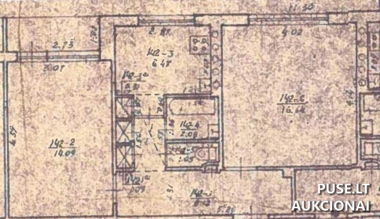 Butas Patalpos/Butai Debreceno g. 59, 94161 Klaipėda, Klaipėdos m. sav. 1