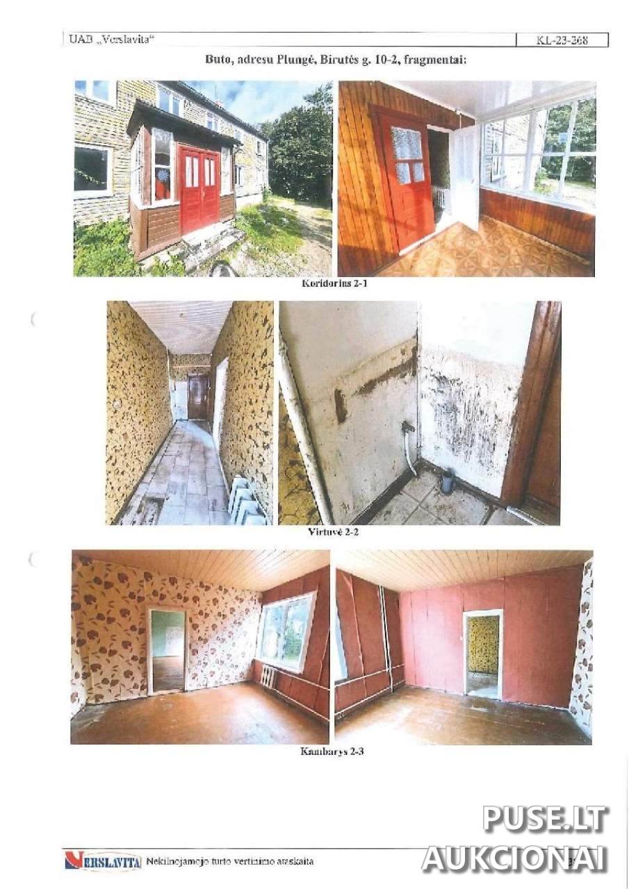 Butas Patalpos/Butai Birutės g. 10, 90113 Plungė, Plungės miesto sen., Plungės r. sav. 3