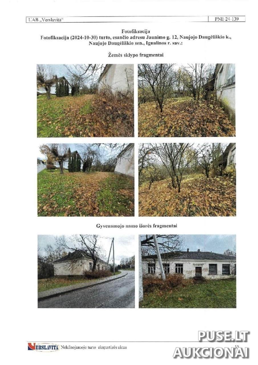 Gyvenamasis namas Pastatai Jaunimo g. 12, 30283 Mažėnai, Naujojo Daugėliškio sen., Ignalinos r. sav. 2