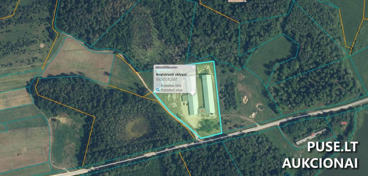Žemės sklypas Sklypai Kaštonų g. 15, 33322 Skudutiškis, Suginčių sen., Molėtų r. sav. 2