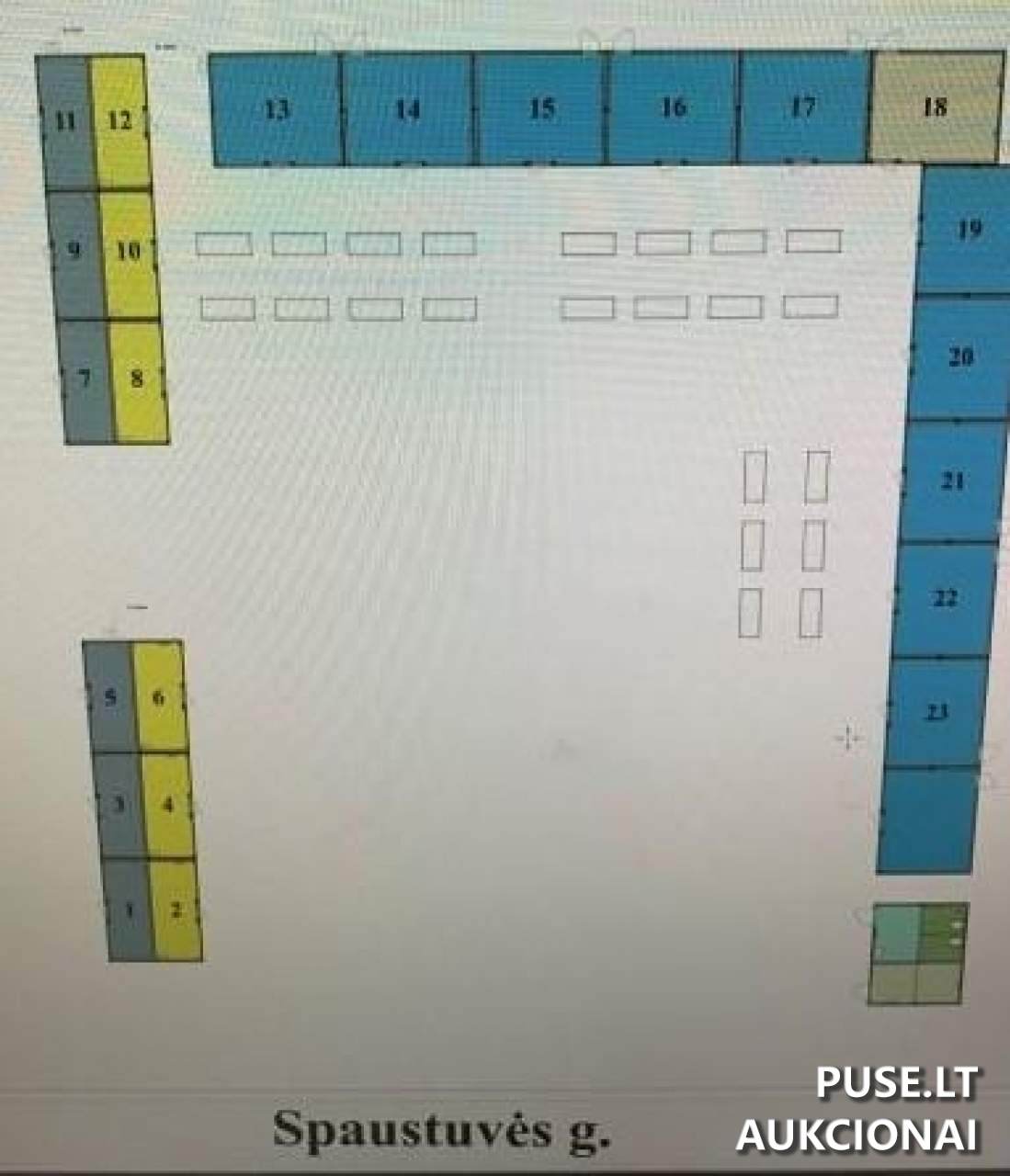 Nuomojamas turtas: Statinys (kioskas) Nr. 21 Kitas turtas 1