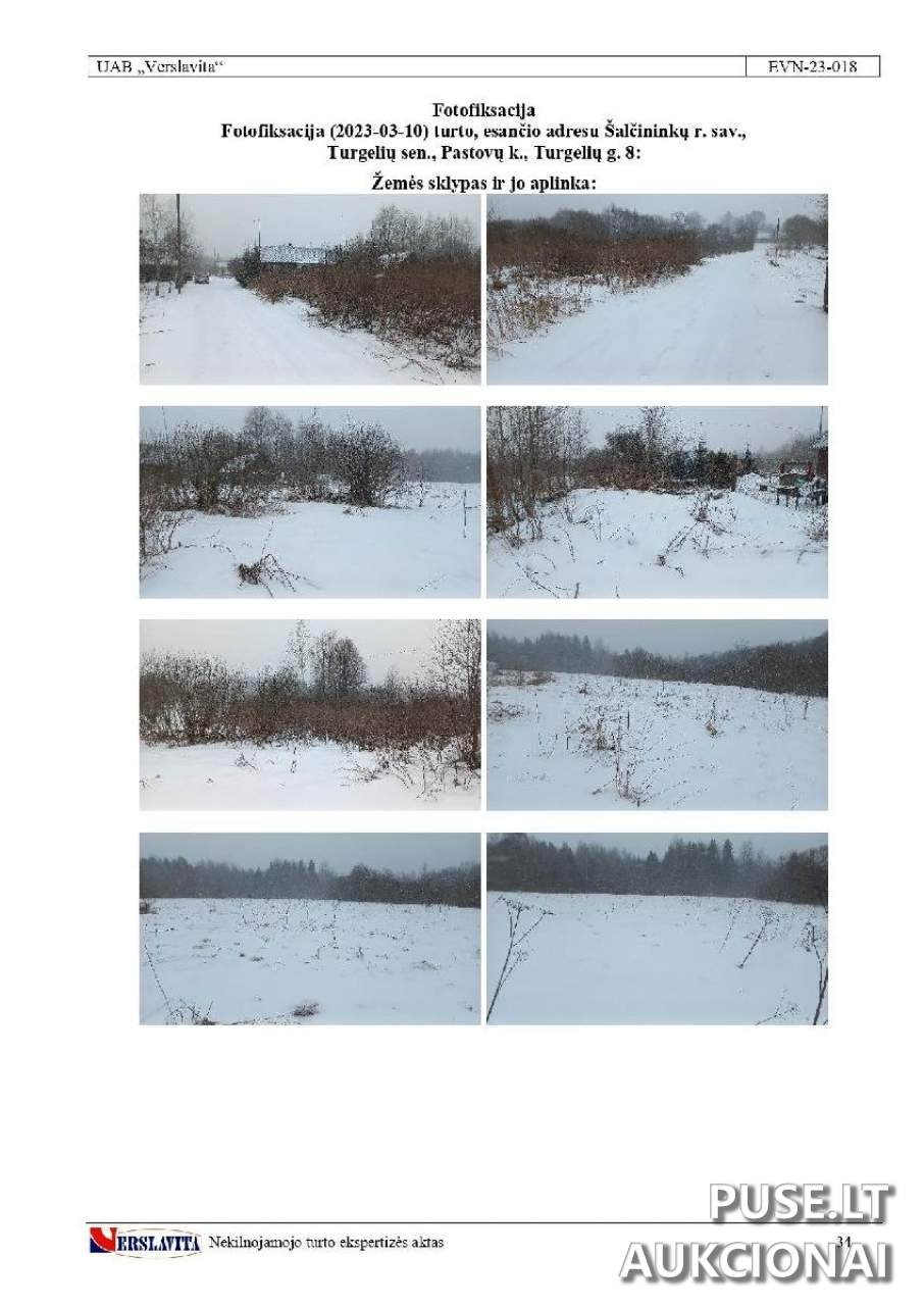 Žemės sklypas Sklypai Turgelių g. 8, 17284 Pastovai, Turgelių sen., Šalčininkų r. sav. 2
