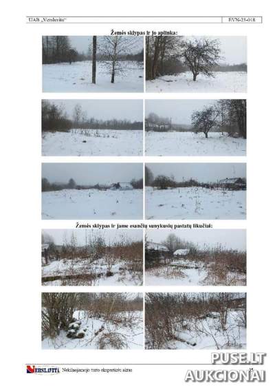 Žemės sklypas Šalčininkų r. savivaldybėje, Pastovų k., Turgelių g. 8, pr. kaina 8220 EUR