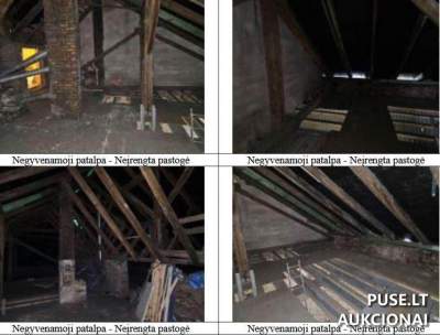 Nekilnojamojo turto dalis Užupio g. 7, Vilniuje – Patalpos/Butai, pradinė kaina 25840 EUR