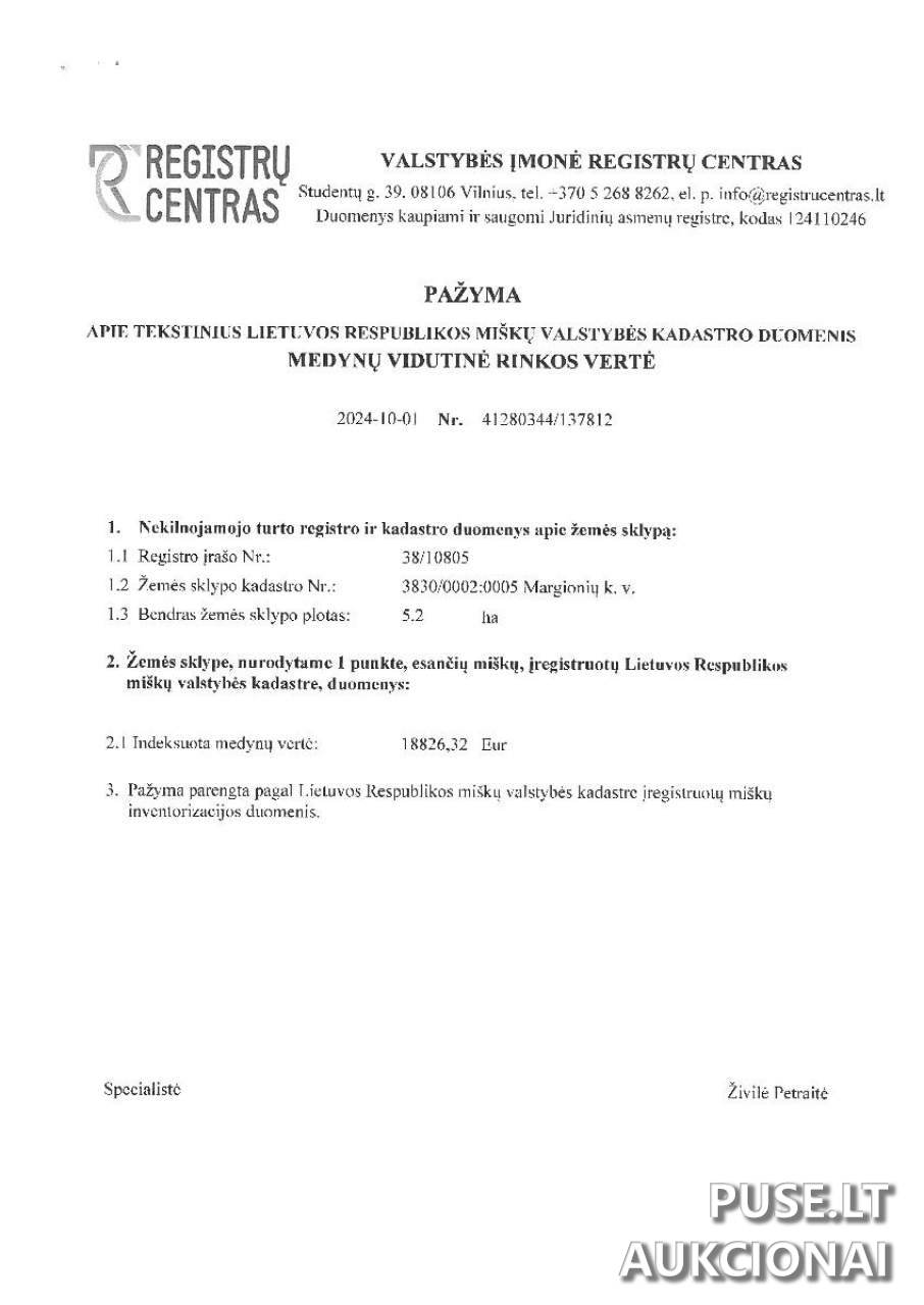 Žemės sklypas Sklypai Kapiniškiai, Marcinkonių sen., Varėnos r. sav. 8