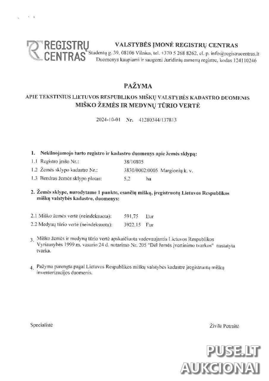 Žemės sklypas Sklypai Kapiniškiai, Marcinkonių sen., Varėnos r. sav. 9