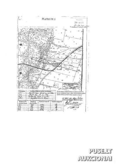 Miško sklypo dalis Varėnos rajone, Kapiniškių kaime, 4740 EUR pradinė kaina