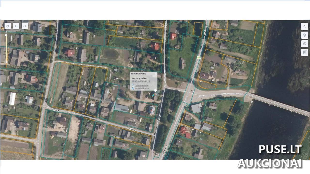 Gyvenamas namas Pastatai Gedimino a. 16, 39423 Saločiai, Saločių sen., Pasvalio r. sav. 1
