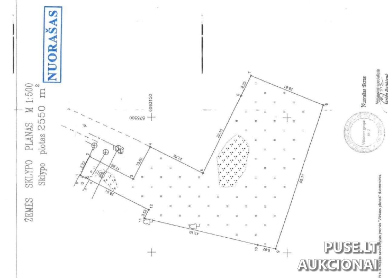Žemės sklypas Sklypai Nadruvos g. 24A, 06228 Vilnius, Vilniaus m. sav. 1