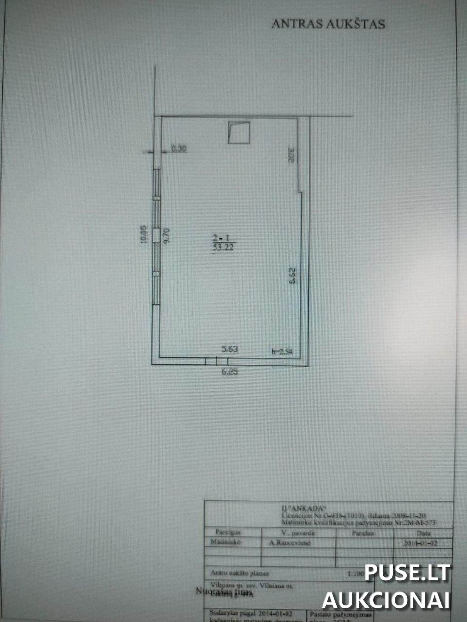 Garažas Pastatai Lakūnų g. 47A, 09108 Vilnius, Vilniaus m. sav. 7