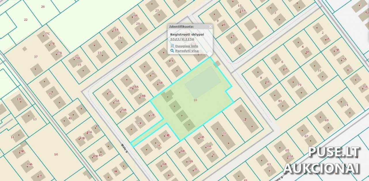 Žemės sklypas Sklypai Mėtų g. 10, 91289 Klemiškė II, Sendvario sen., Klaipėdos r. sav. 2