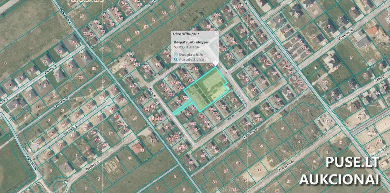 Žemės sklypas Sklypai Mėtų g. 10, 91289 Klemiškė II, Sendvario sen., Klaipėdos r. sav. 4