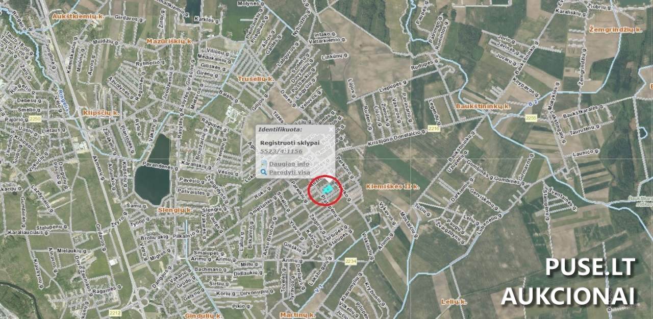 Žemės sklypas Sklypai Mėtų g. 10, 91289 Klemiškė II, Sendvario sen., Klaipėdos r. sav. 5