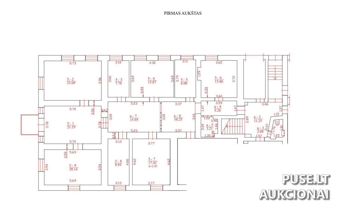 Administracinės patalpos Patalpos/Butai E. Ožeškienės g. 16, 44254 Kaunas, Kauno m. sav. 1