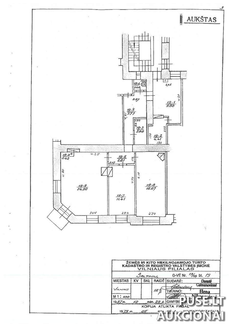 Butas Patalpos/Butai Šaltinių g. 13, 03214 Vilnius, Vilniaus m. sav. 1