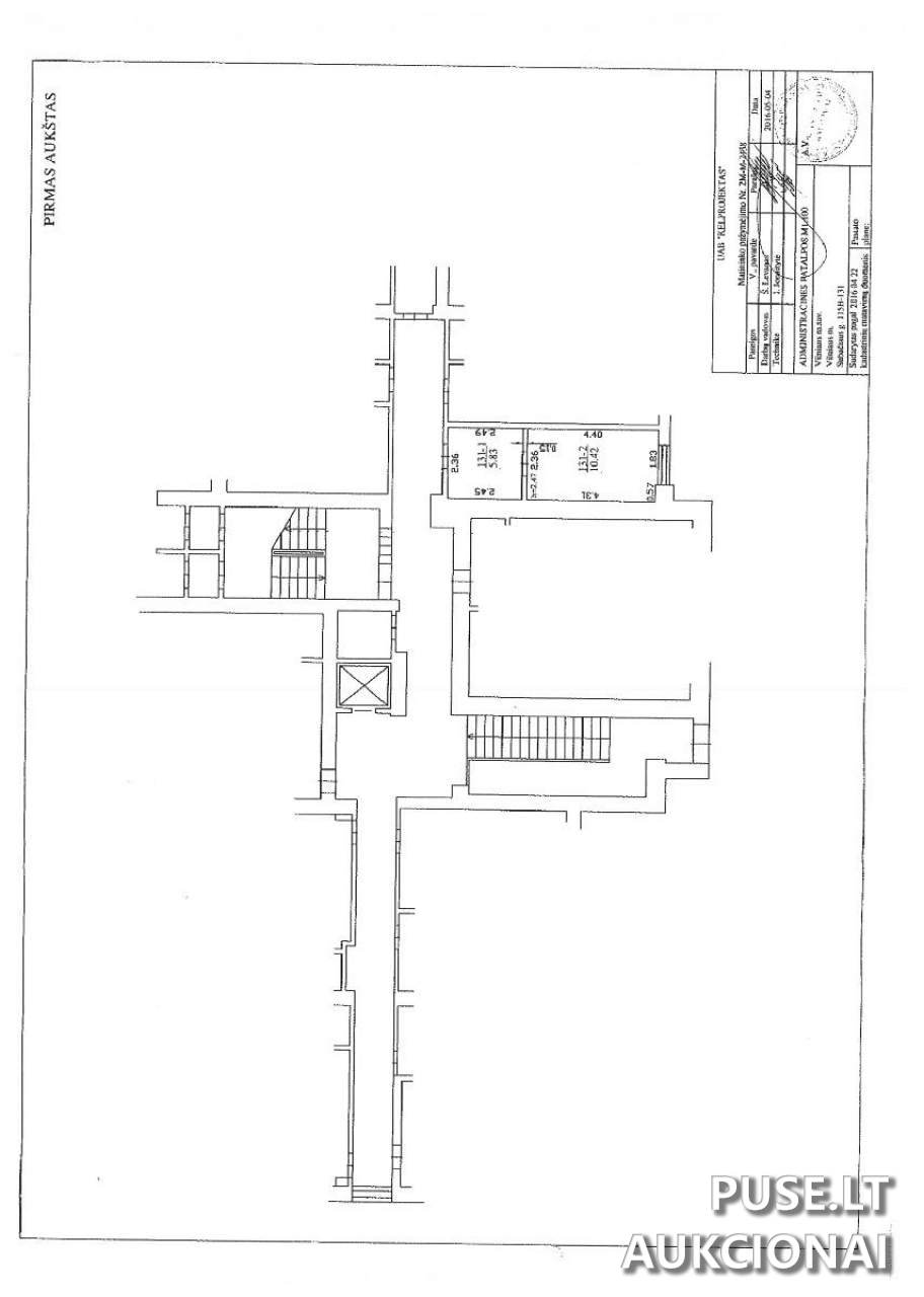 Administracinės patalpos Patalpos/Butai Subačiaus g. 115B, 11344 Vilnius, Vilniaus m. sav. 1