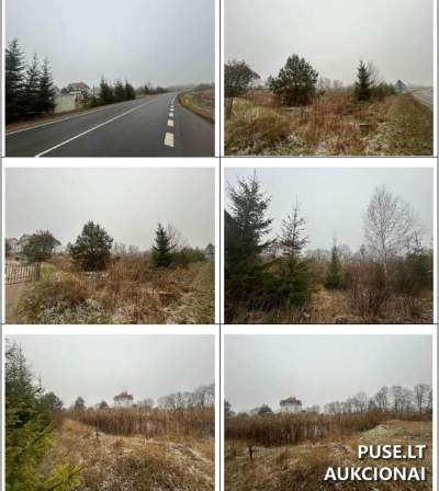 Žemės ūkio paskirties sklypas Vilniaus rajone, Karvio kaime, pradinė kaina 16400 EUR