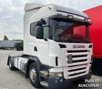 Krovininis vilkikas SCANIA 2005 m. pradinė kaina 7200 EUR - Nemokumo administratoriaus varžytynės