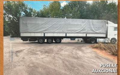 Krone priekaba (virš 10t) parduodama aukcione už 4000 EUR