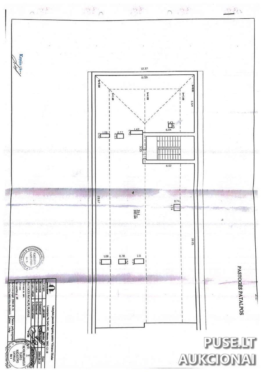 Neįrengta pastogė Patalpos/Butai Antakalnio g. 49, 10325 Vilnius, Vilniaus m. sav. 1