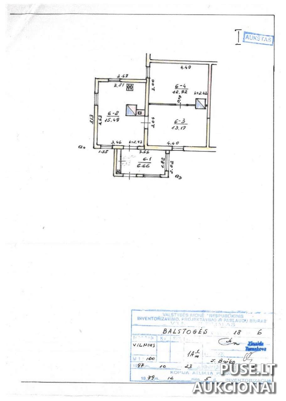 Butas Patalpos/Butai Balstogės g. 18, 11350 Vilnius, Vilniaus m. sav. 1