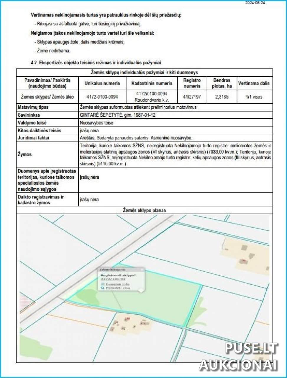 Žemės sklypas Sklypai Stripūnų g., Stripūnai, Nemenčinės sen., Vilniaus r. sav. 4