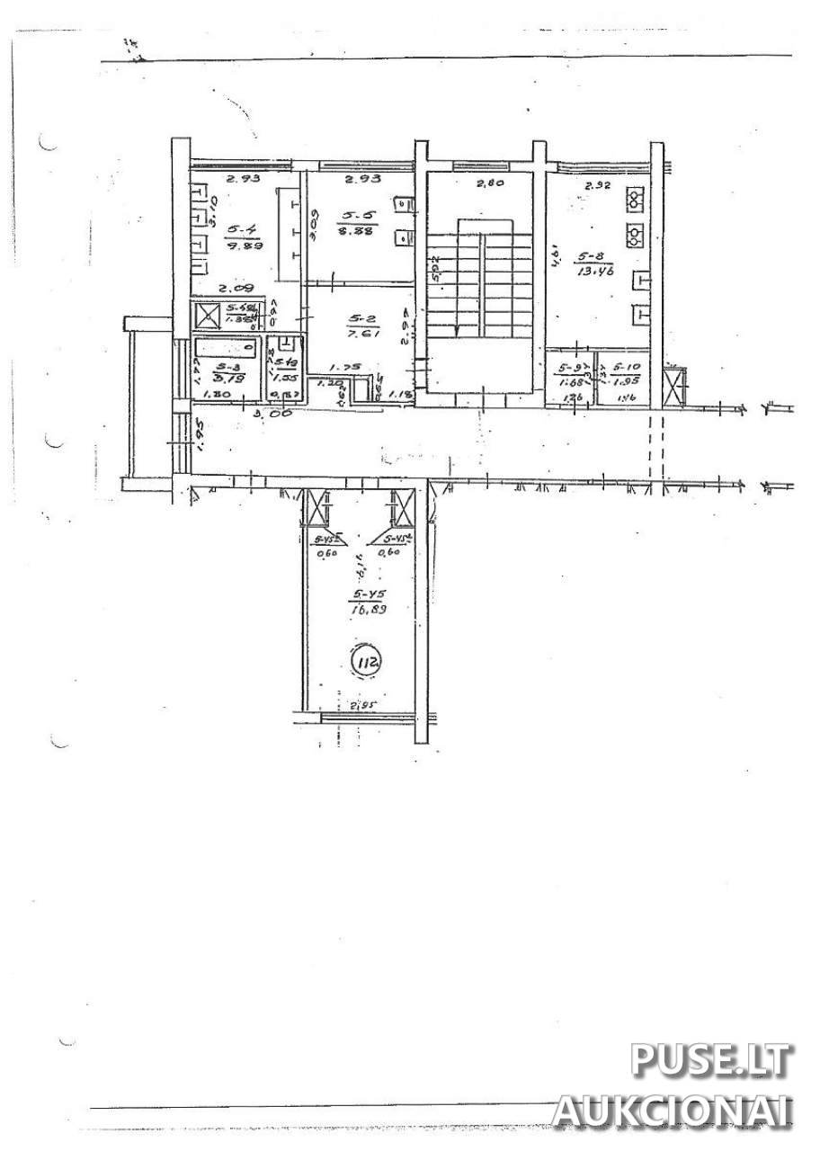 Kambarys Patalpos/Butai Naugarduko g. 25, 03226 Vilnius, Vilniaus m. sav. 1