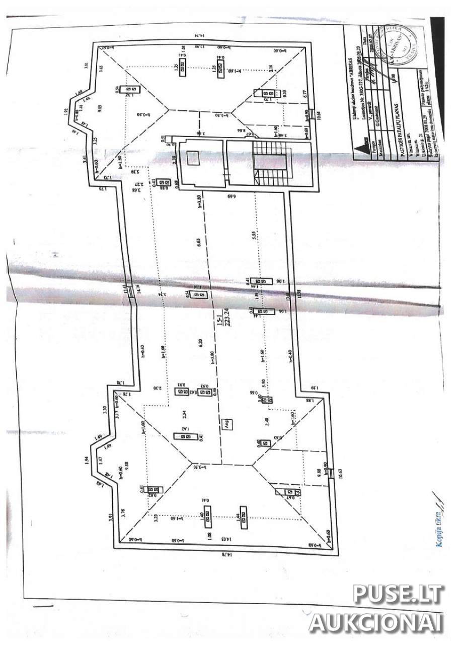 Neįrengta pastogė Patalpos/Butai P. Plechavičiaus g. 7, 11114 Vilnius, Vilniaus m. sav. 1