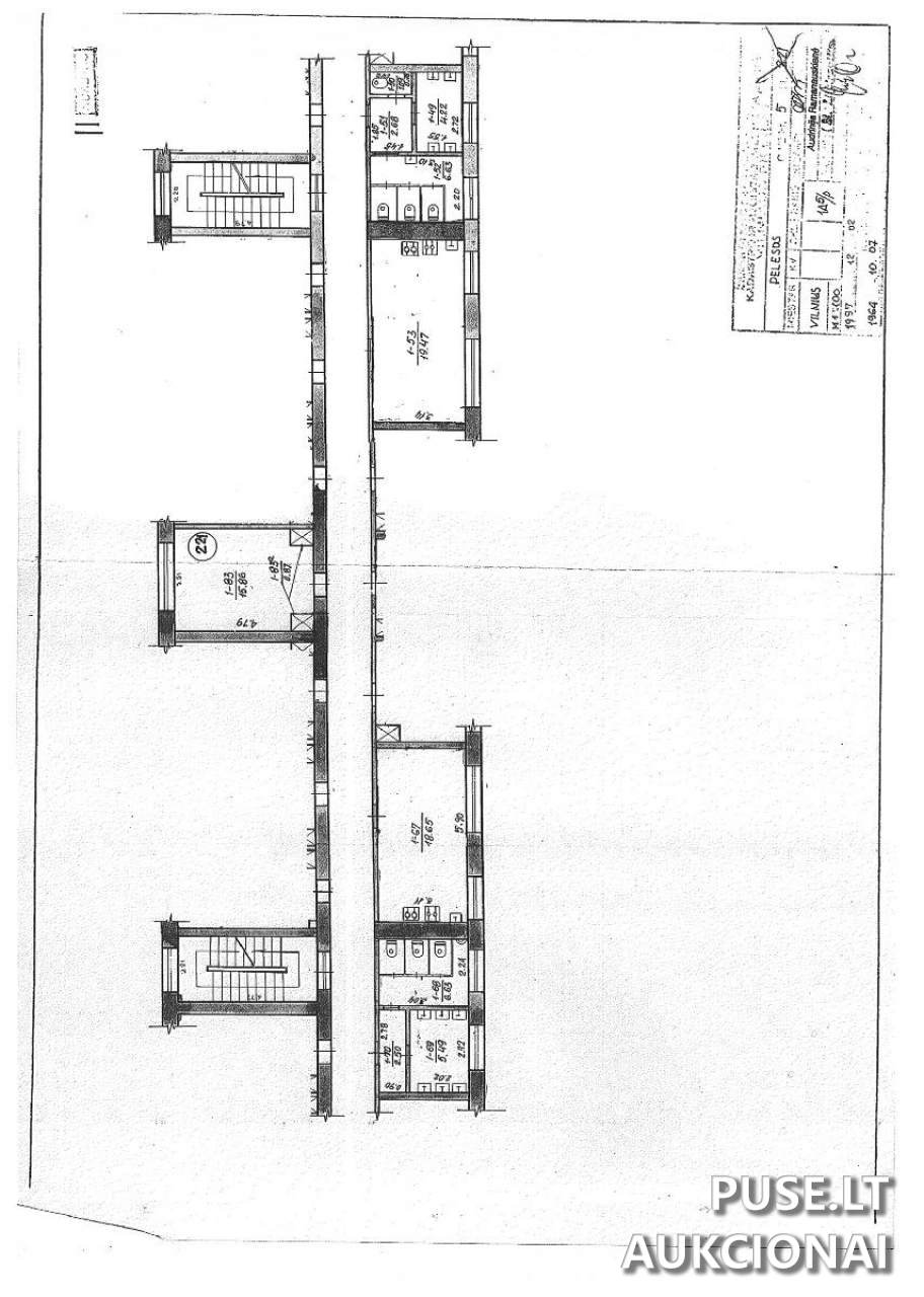 Kambarys Patalpos/Butai Pelesos g. 5, 02115 Vilnius, Vilniaus m. sav. 1