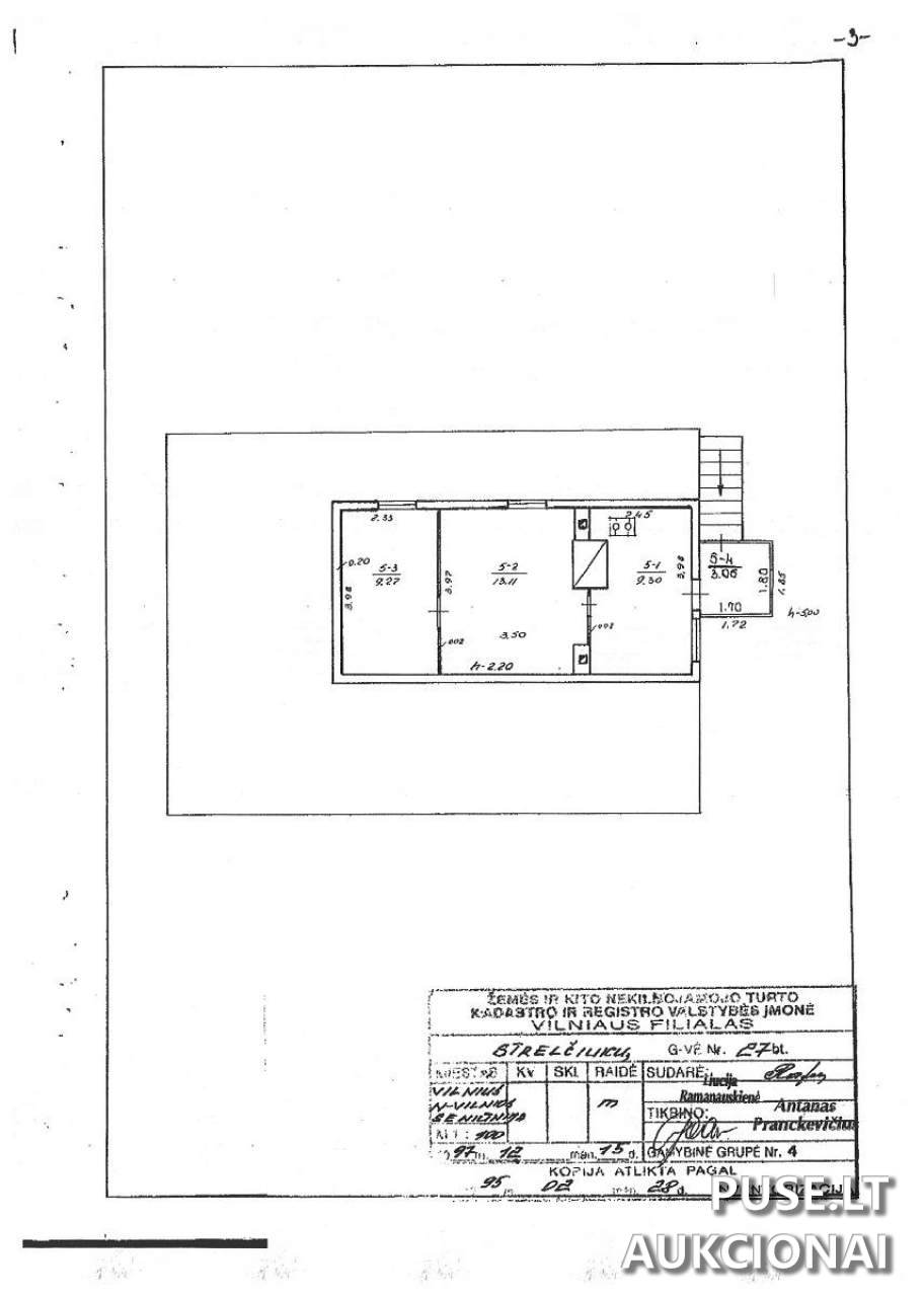 Butas Patalpos/Butai Strielčiukų g. 27, 11119 Vilnius, Vilniaus m. sav. 1