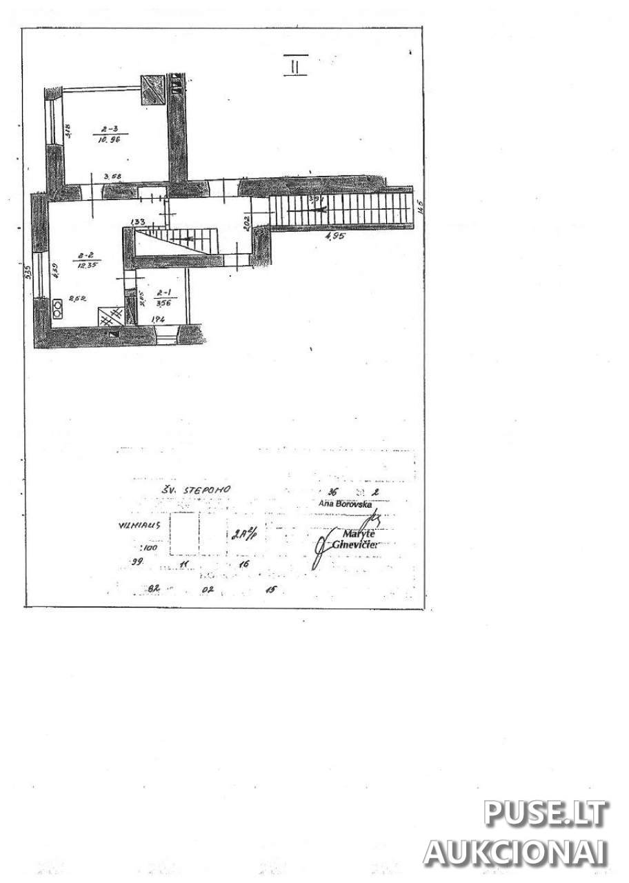 Butas Patalpos/Butai Šv. Stepono g. 36, 01312 Vilnius, Vilniaus m. sav. 1