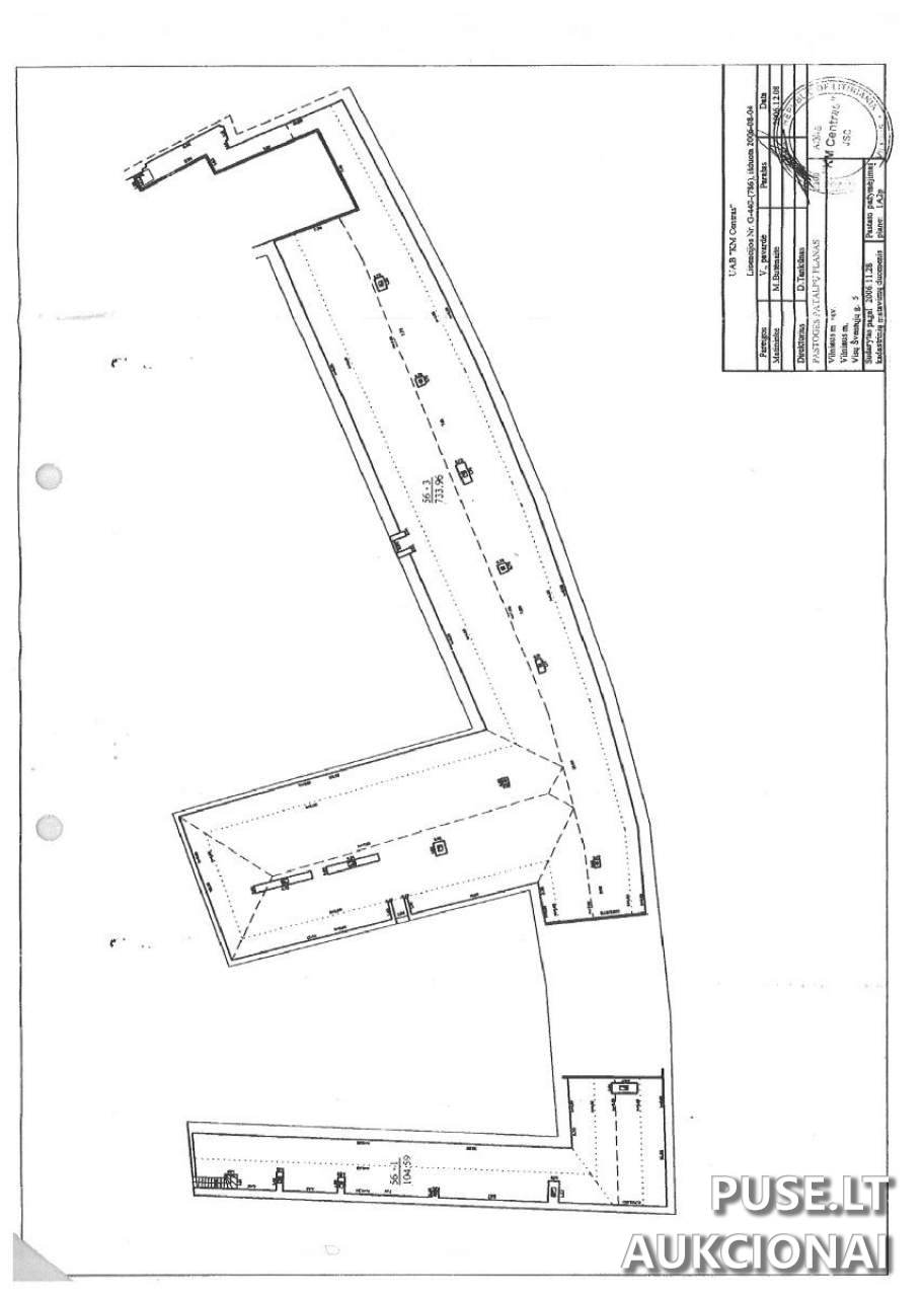 Neįrengta pastogė Patalpos/Butai Visų Šventųjų g. 5, 01306 Vilnius, Vilniaus m. sav. 1