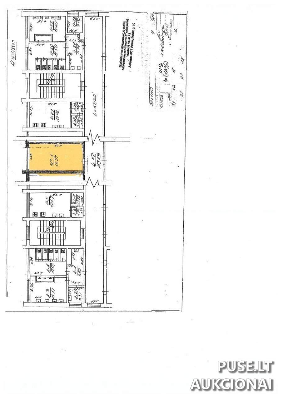 Kambarys Patalpos/Butai Žolyno g. 8, 10209 Vilnius, Vilniaus m. sav. 1